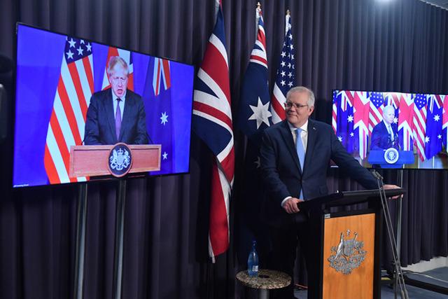 澳大利亚刚宣布建造核潜艇，莫里森就向中国喊话，我大使馆表态