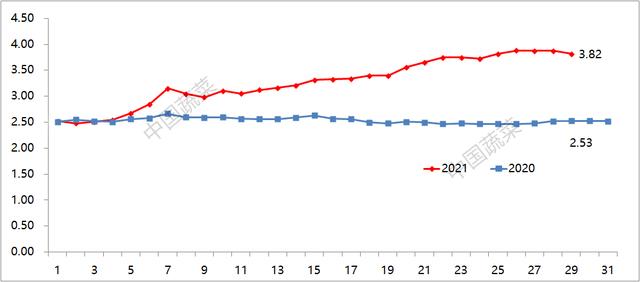 北京新发地：菠菜、西葫芦、香菜、豇豆等多种蔬菜价格下降，老百姓菜篮子轻了