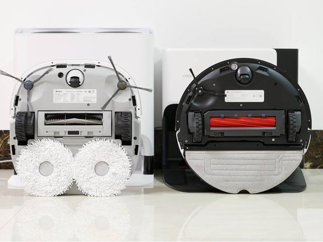 自清洁扫拖机器人横评：美的W11与石头G10清洁大作战