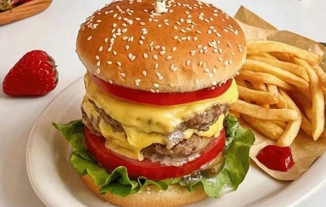 孩子想吃汉堡别再出去买了，在家做营养又健康五分钟就能搞定