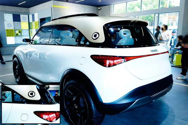 前卫灯光秀 加入轻奢感 Smart精灵#1概念车实拍简评