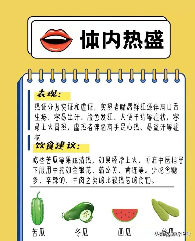 六种体质特点的常见表现和调理方法