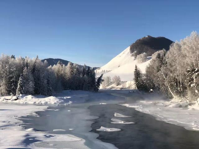 神的莊園，人的淨土，冬日禾木之美景