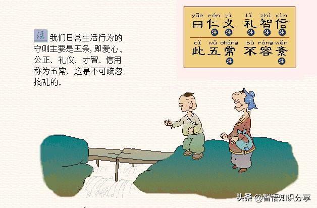 卡通图案带拼音注解，这个版本幼儿启蒙读物《三字经》要收藏起来