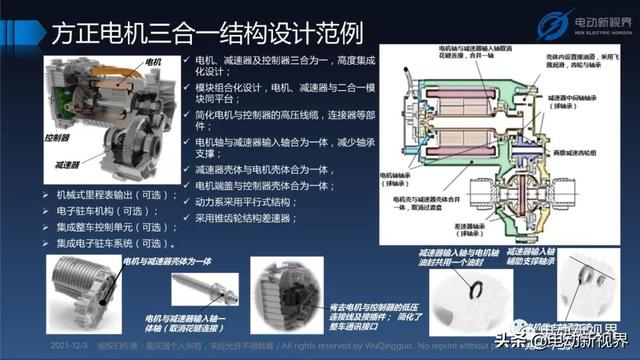 吴庆国：新能源汽车三合一电驱动总成发展趋势报告