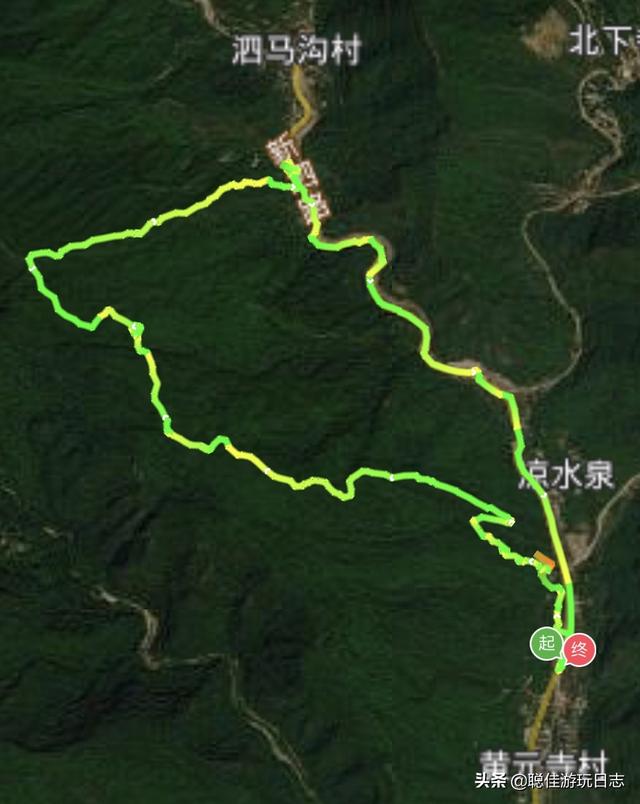 北京徒步登山：房山藥王谷-櫻桃谷登山步道環穿，山野冬季蕭瑟美