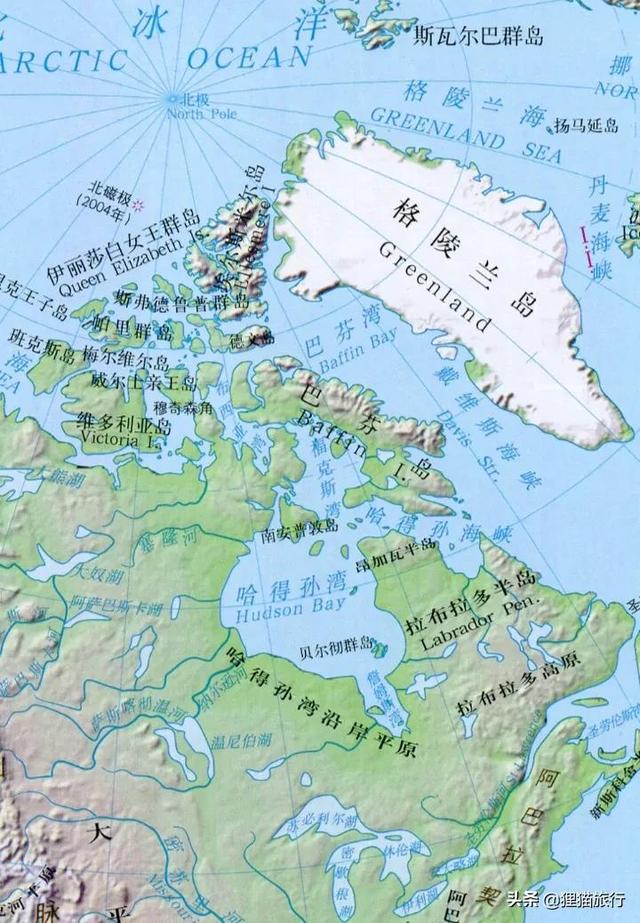 加拿大第一大島——巴芬島，也是世界第五大島，因紐特人的島嶼