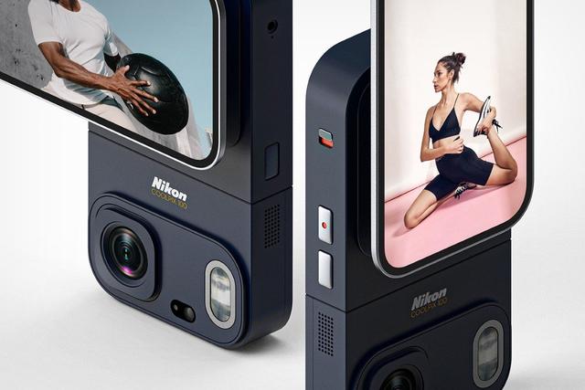 尼康 COOLPIX 100 被重新设计构想为手机视频设备