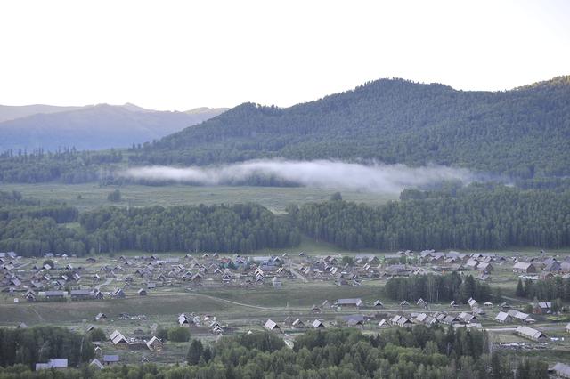 神的莊園，人的淨土，冬日禾木之美景