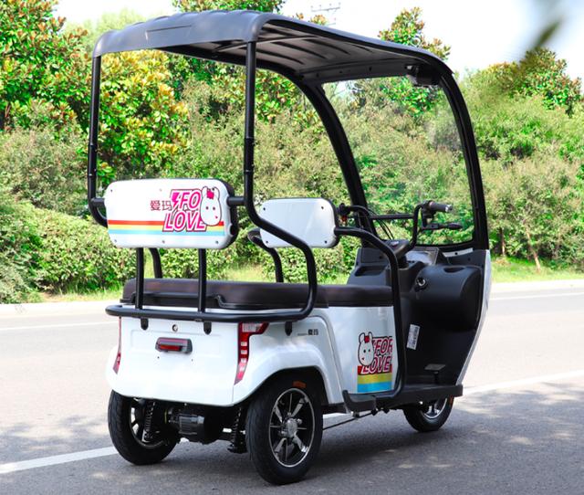 2款休閒電動三輪車來了 皮實耐用騎6年 載3人續航70公里 全網搜