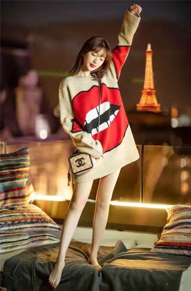 小个子的女星个个都是腿精毛晓彤有漫画腿王子文腿好白