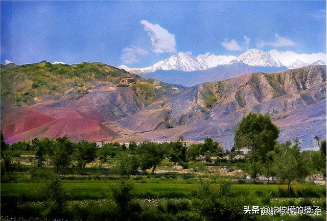 老照片：一個新西蘭人鏡頭下1956年的新疆，雄渾壯美的天山