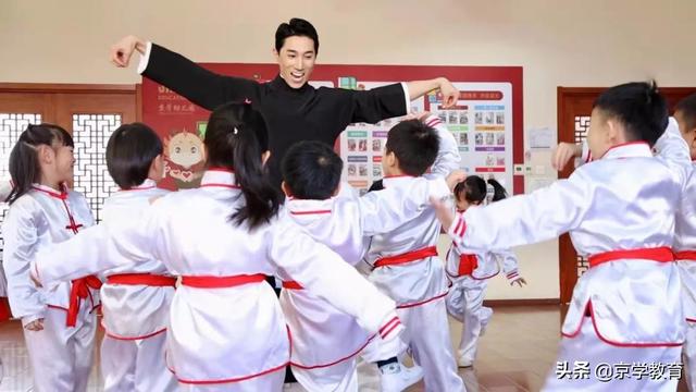 京学娃娃与世界武术冠军杨德战的“奥运之约”