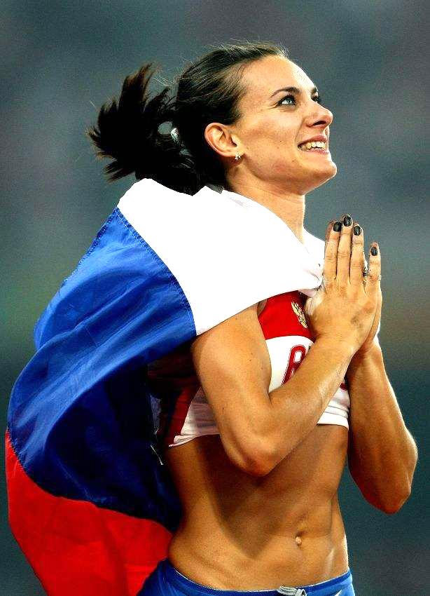 田径传奇人物，“撑杆跳女王”伊辛巴耶娃，28次打破世界纪录