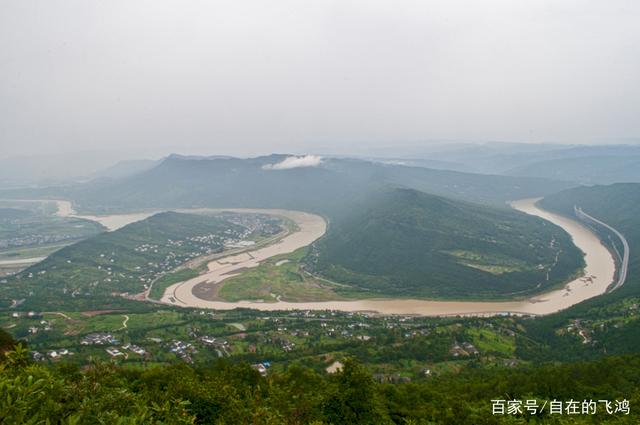 探訪三國古戰場，雨中登牛頭山，觀天下第一山水太極