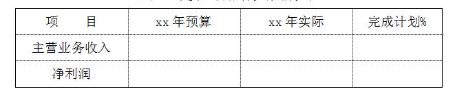 财务年度分析报告模板（完整版）