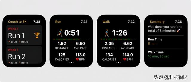 Apple Watch上最好用的6款跑步App
