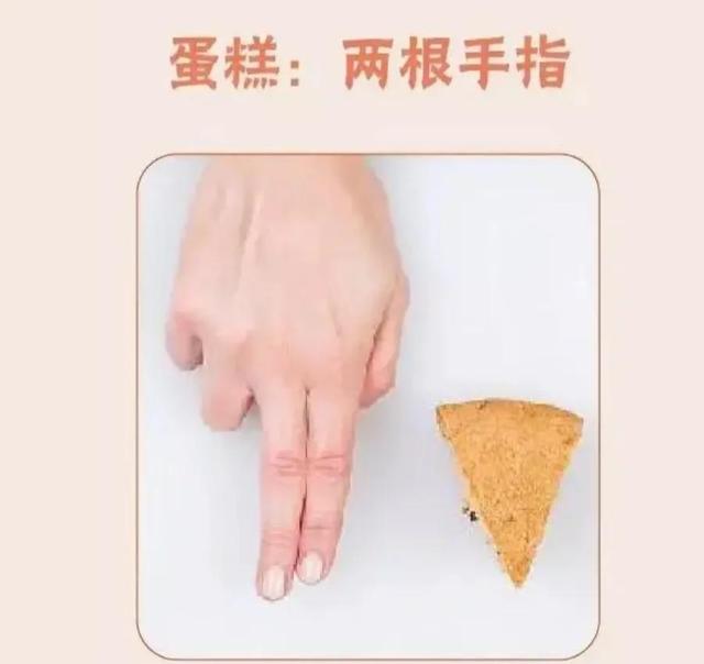 控制体重：吃多吃少由手来决定