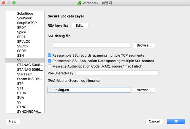 wireshark 如何抓包https