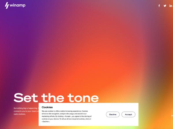 还记得这个播放器吗？WinAmp 宣布回归