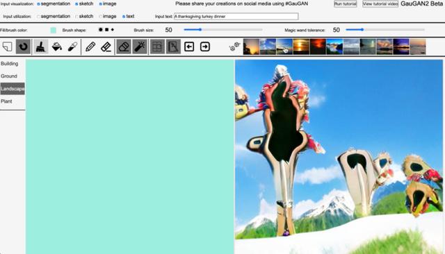 在花了两小时体验英伟达升级版“神奇画布”后，整个人都凌乱了