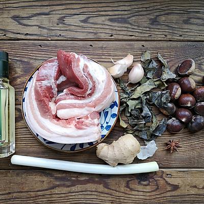 一道让月子妈妈口水直流的月子营养餐——板栗海带烧肉