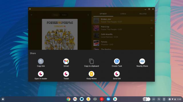 Chrome OS 96发布：改进相机功能和Android应用的附近分享体验