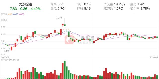 武汉控股股票(武汉控股股票行情走势) 第1张