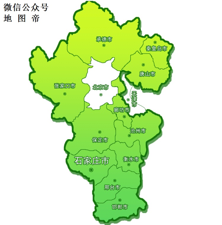 河北省各地级市的车牌，看看你的城市车牌是多少