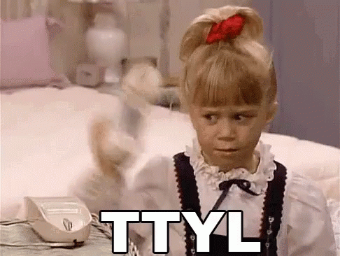 看见“IDK、TTYL”的我一脸懵逼