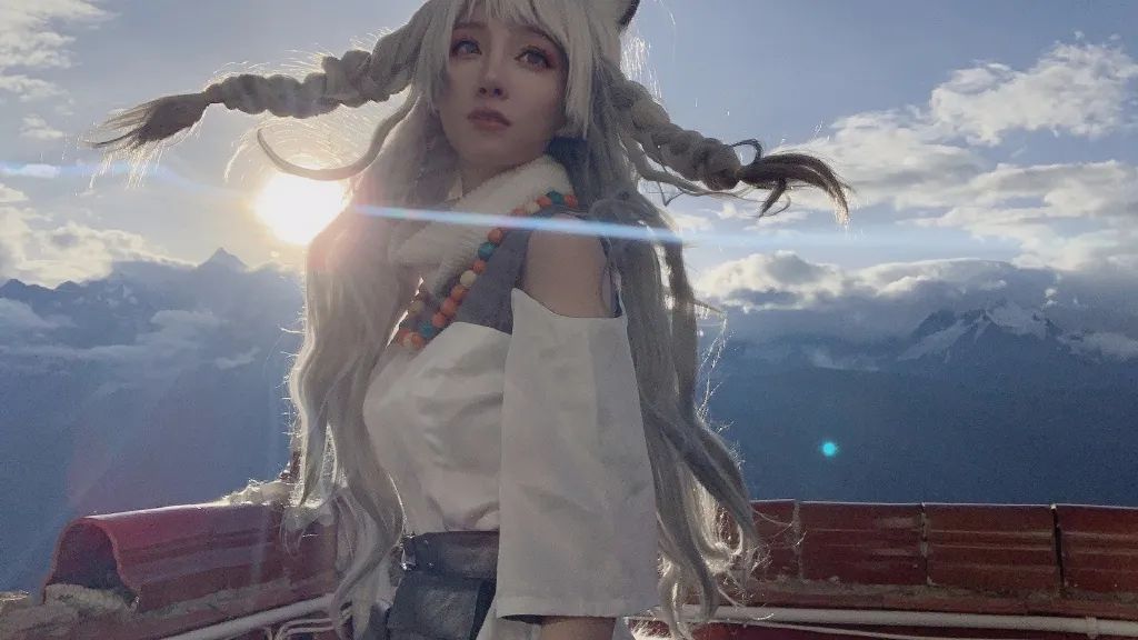 cosplay – 《明日方舟》初雪（@M-D_Meter），兽耳娘小姐姐敲好看_图片 No.4