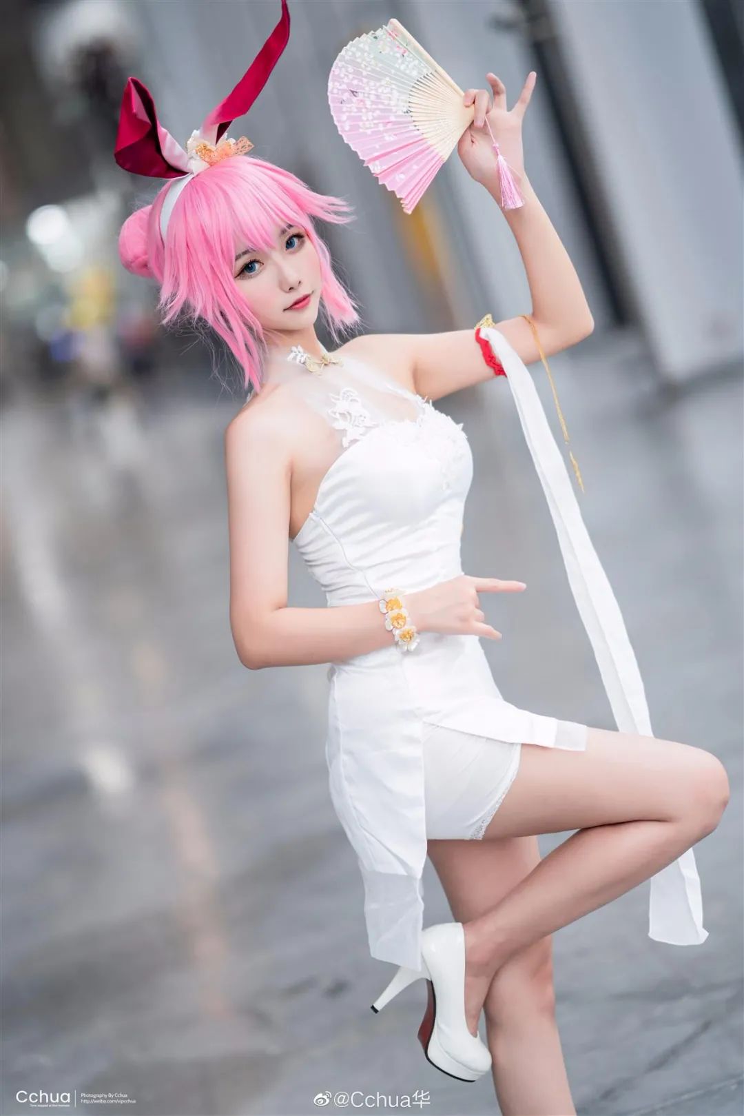 cosplay – 崩坏系列 八重樱（@Momoko葵葵），超级长腿高跟鞋，灵气十足_图片 No.7