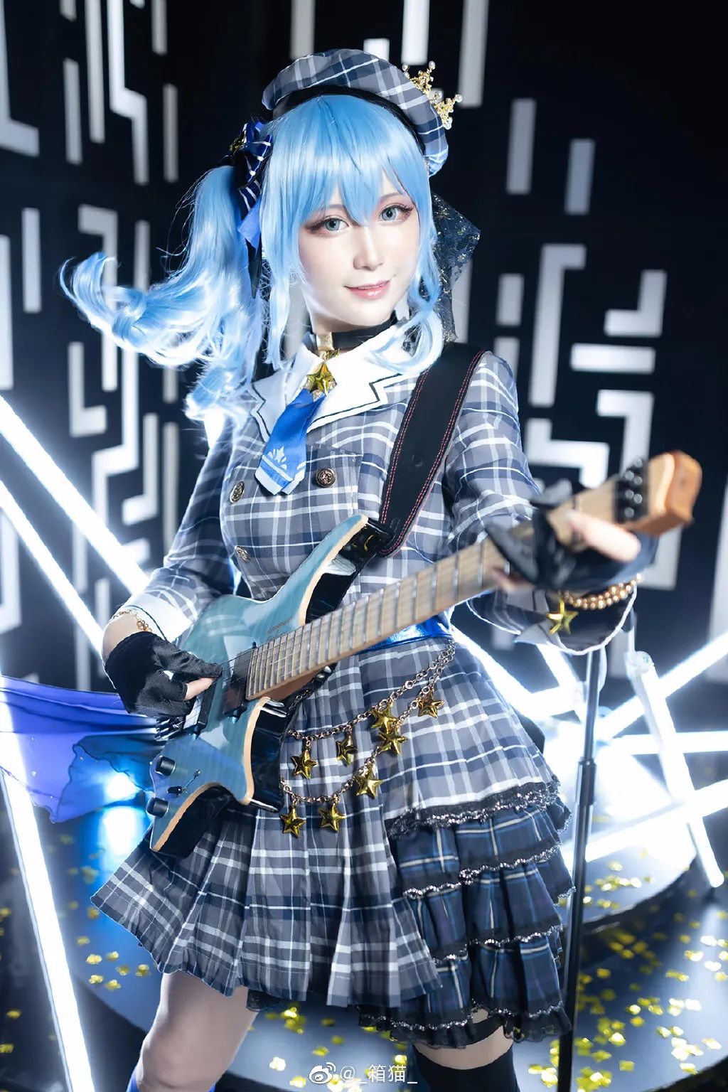 cosplay – hololive 星街彗星(@_箱猫_)，闪亮的偶像少女_图片 No.2