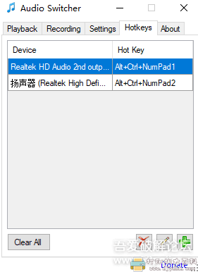 [Windows]快捷音频切换软件 Audio Switcher v1.8.0.142 配图 No.2