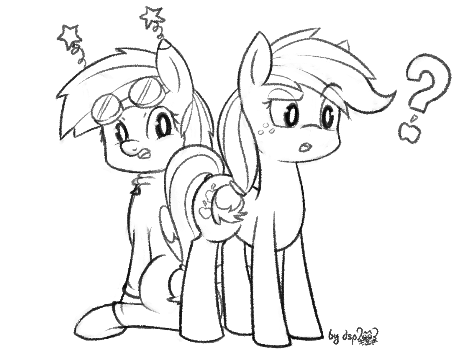 1267616__safe_artist-colon-dsp2003_applejack_rainbow+dash_black+and+white_earth+pony_female_grayscale_hatless_missing+accessory_monochrome_part+of+a+se.png