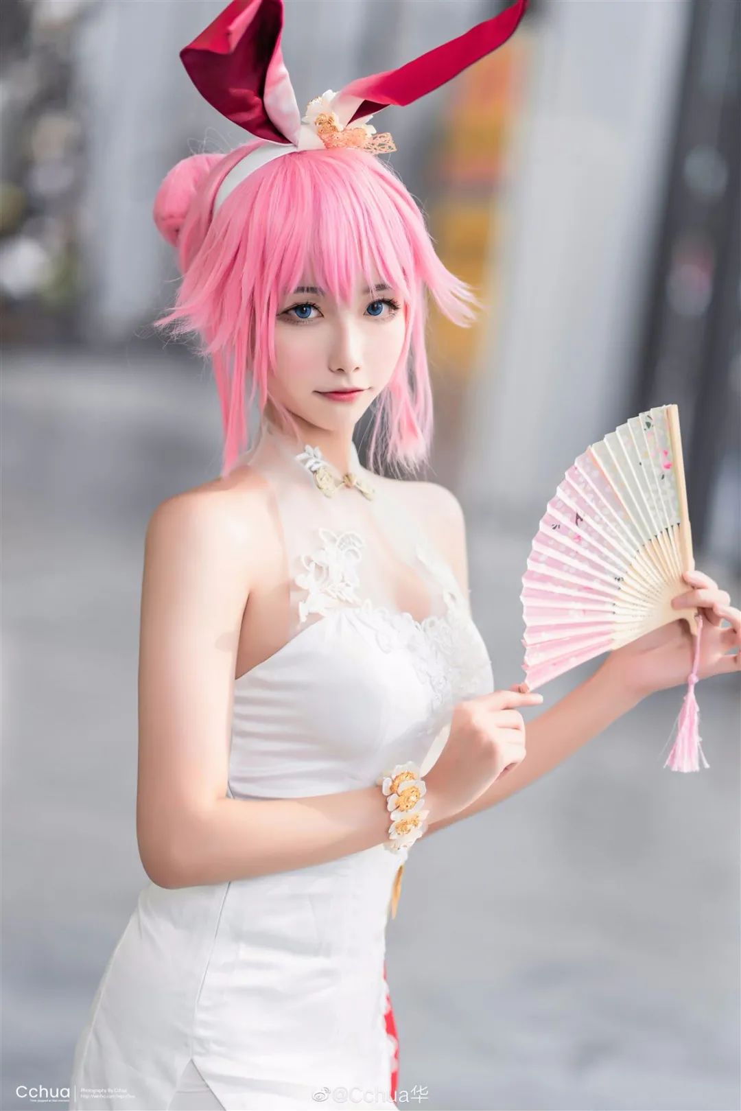 cosplay – 崩坏系列 八重樱（@Momoko葵葵），超级长腿高跟鞋，灵气十足_图片 No.5