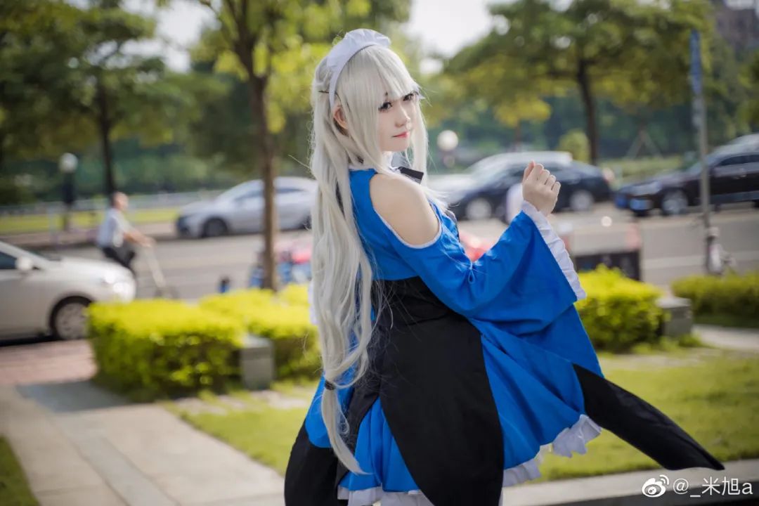 cosplay -《从零开始的异世界生活》爱蜜莉雅（@焖焖碳-），白丝高跟鞋不一样的风采_图片 No.1