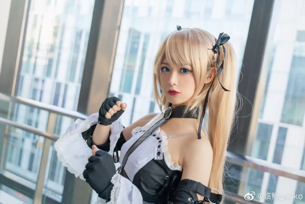COSPLAY-《死或生》玛丽萝丝(@临鲤_ririko)，女仆装可太温柔了_图片 No.3