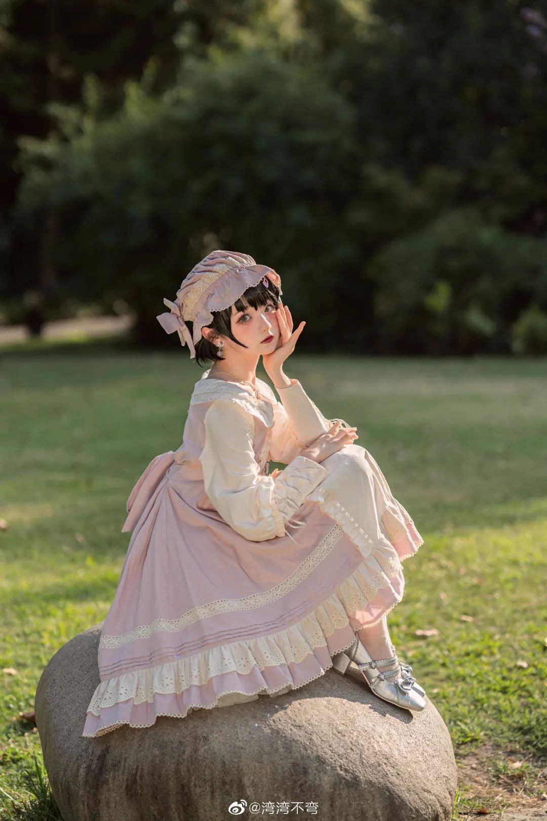 妹子摄影 – Lolita少女真的好小只，像洋娃娃（@湾湾不弯）_图片 No.8