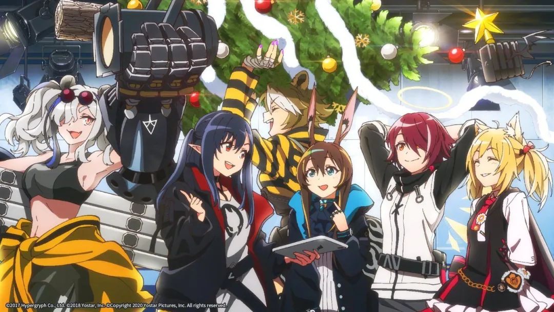 圣诞节来临！日本动画界2020年圣诞节贺图收集，VTuber言葉开播_图片 No.20