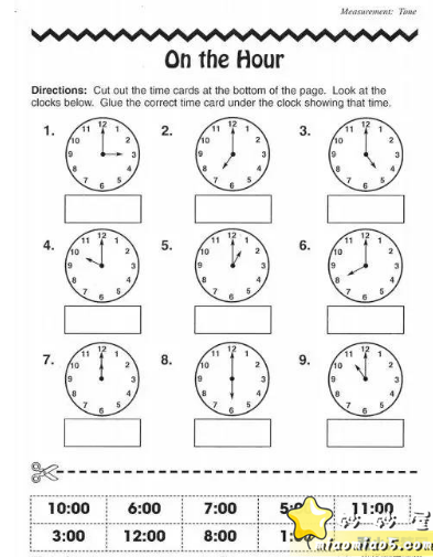 幼儿数学启蒙练习册 Cut&Paste Math G1-3（英文版）PDF图片 No.3