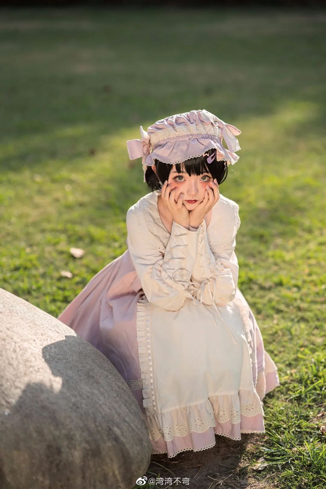 妹子摄影 – Lolita少女真的好小只，像洋娃娃（@湾湾不弯）_图片 No.9