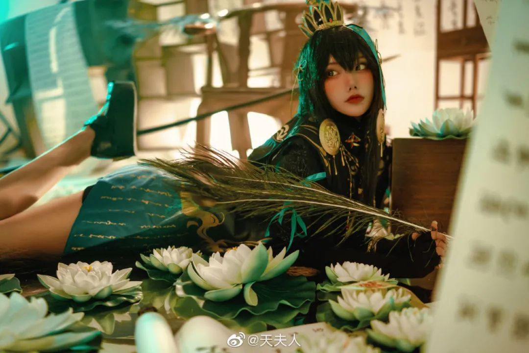 cosplay -《战双帕弥什》曲·雀翎（@天夫人），这腿子我真的好了！_图片 No.5