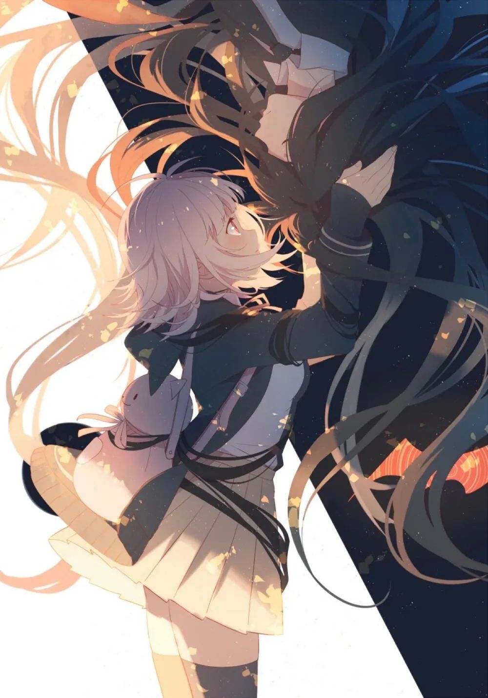 动漫人物壁纸 七海千秋特辑 黑丝绝对领域赛高 次元法典