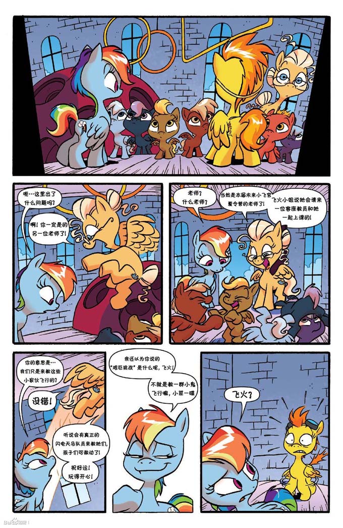 云宝and飞火 - 友谊永恒系列 friends forever 【idw官方系列漫画】