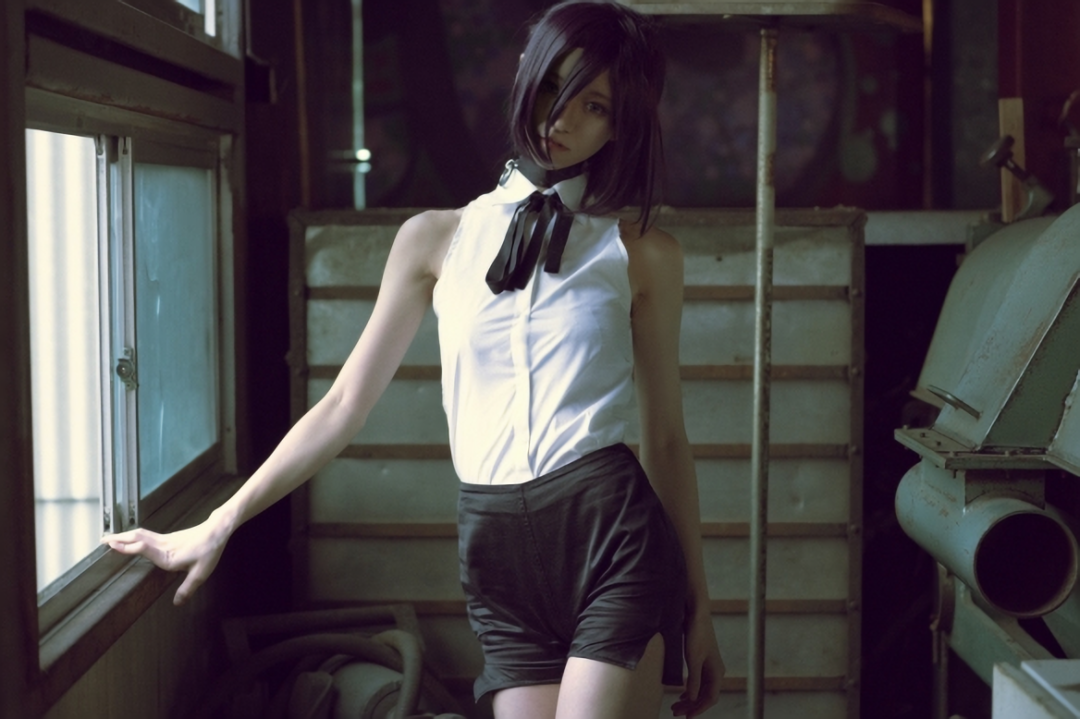 日本美少女Coser大佬Mame出的电锯人玛奇玛，大长腿可以说是超级还原了！_图片 No.9