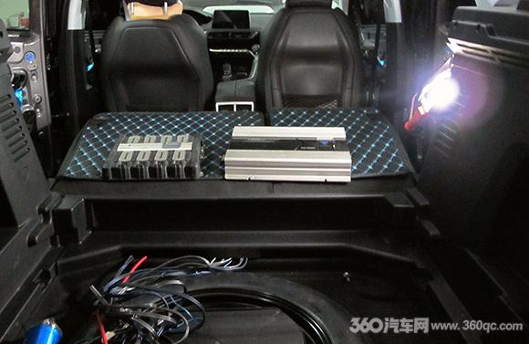 无损还原音质和原车 标致4008升级霸克两分频