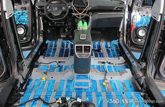 无损还原音质和原车 标致4008升级霸克两分频