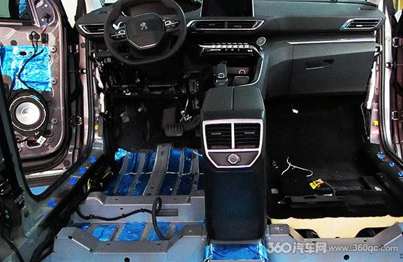 无损还原音质和原车 标致4008升级霸克两分频