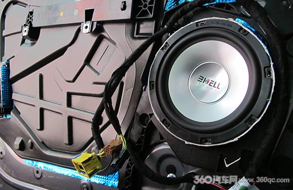 无损还原音质和原车 标致4008升级霸克两分频